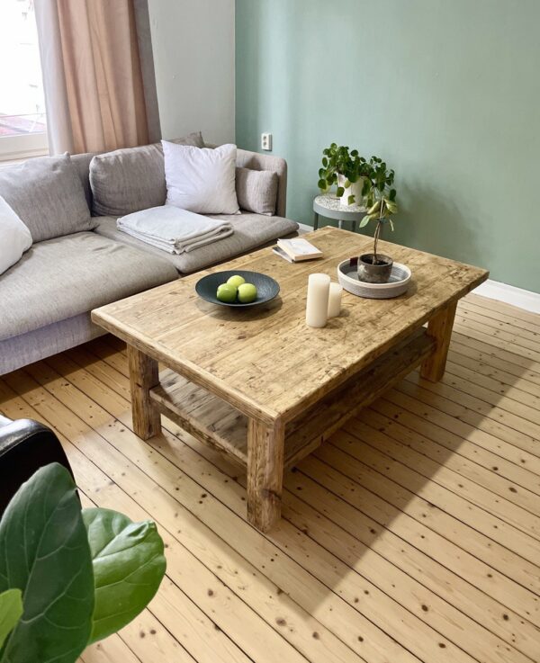 Couchtisch mit Ablage – Bild 2
