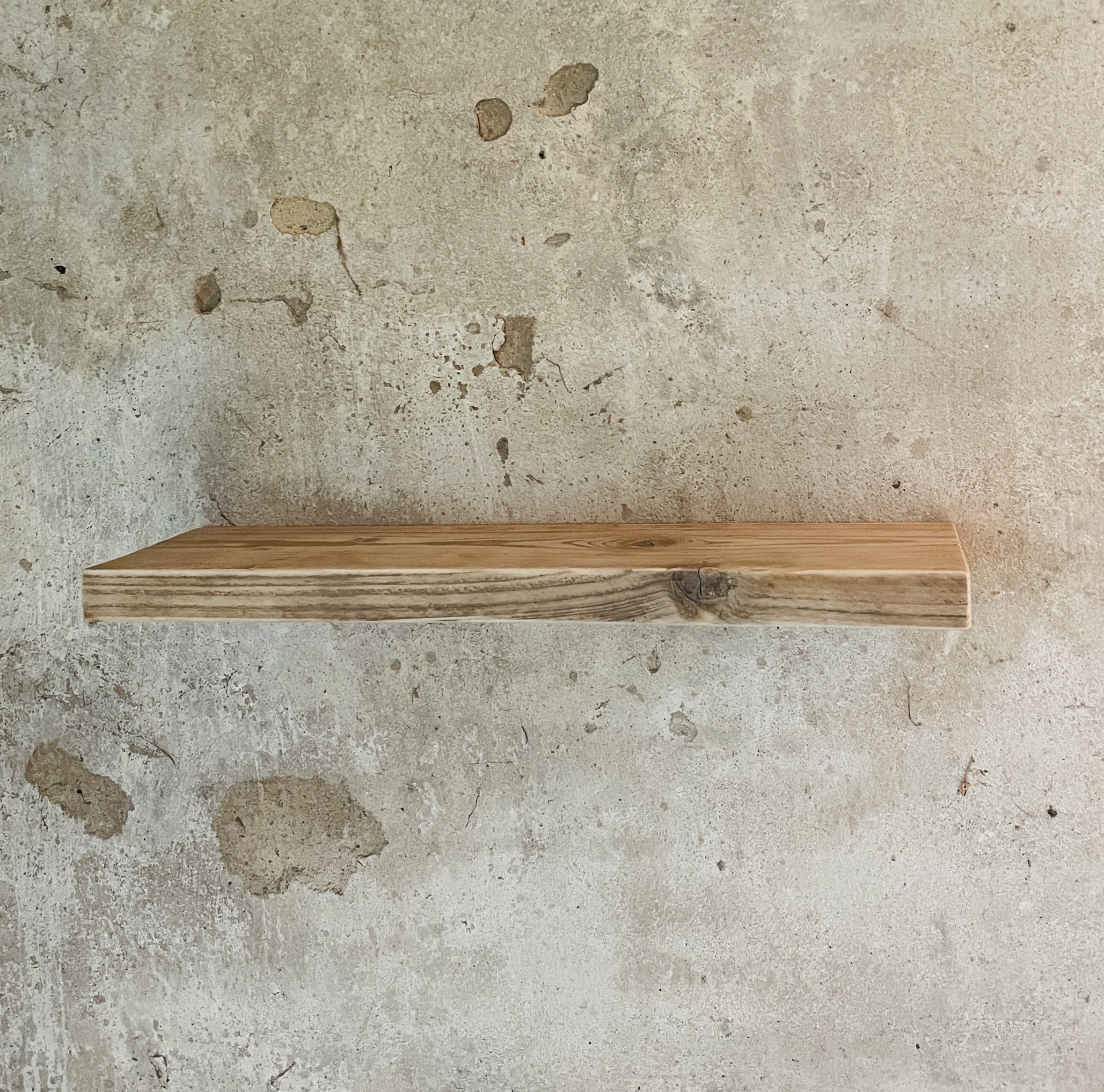 Schwebendes Regal Altholz – Bild 8