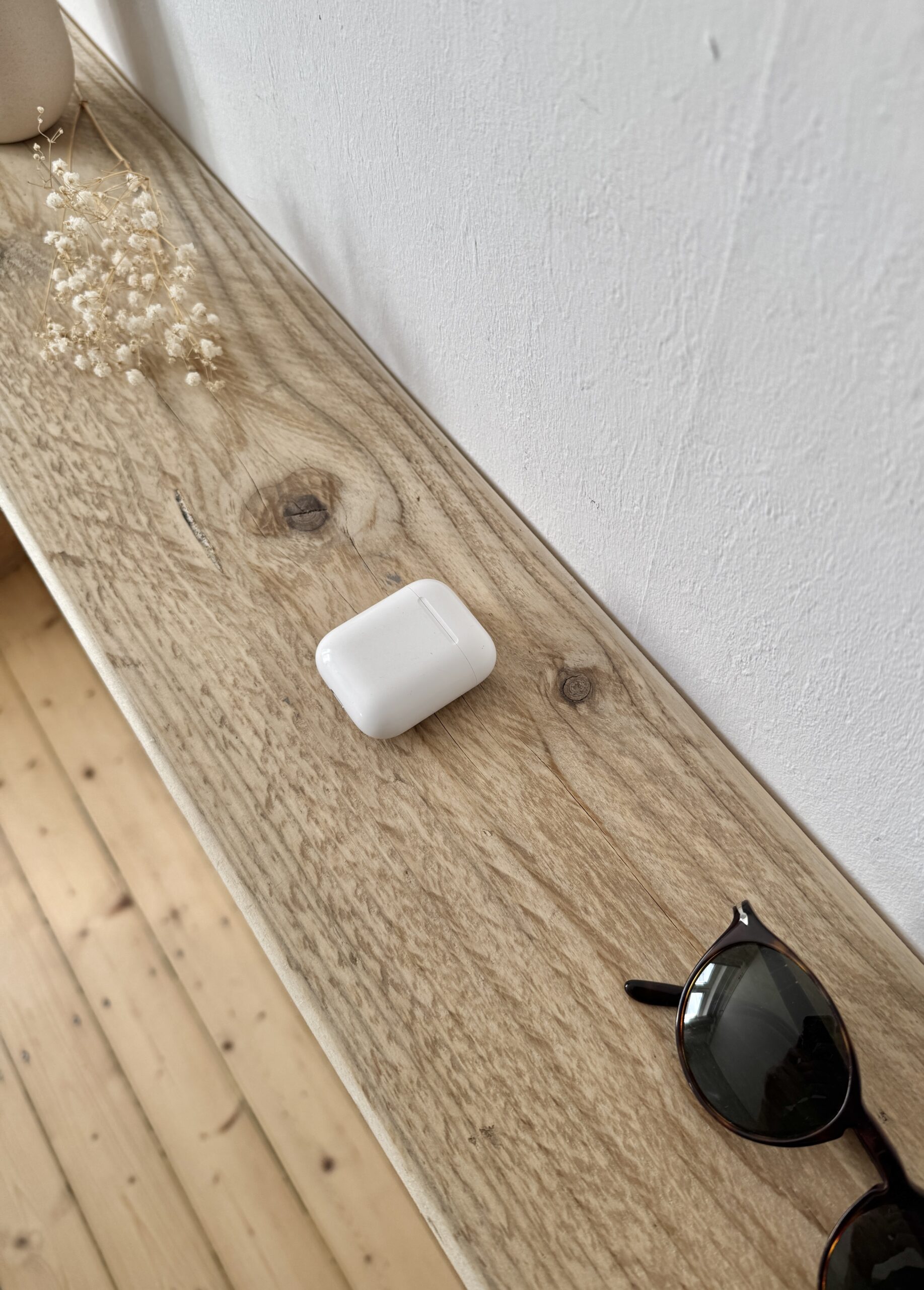 Schwebendes Regal Altholz – Bild 5