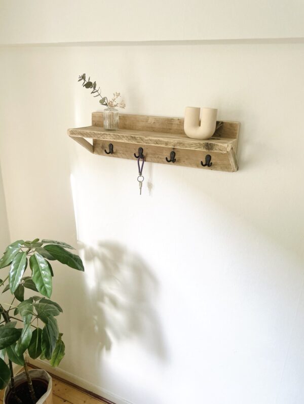 Garderobe Altholz mit Ablage *ungeölt* – Bild 5