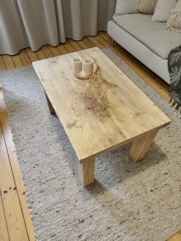Couchtisch aus Gerüstbohlen – Bild 3