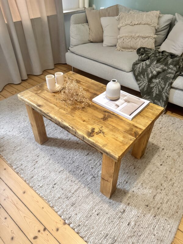 Couchtisch aus Gerüstbohlen – Bild 8