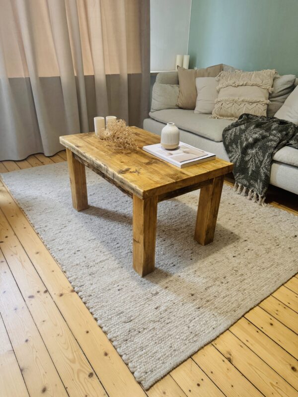 Couchtisch aus Gerüstbohlen – Bild 7