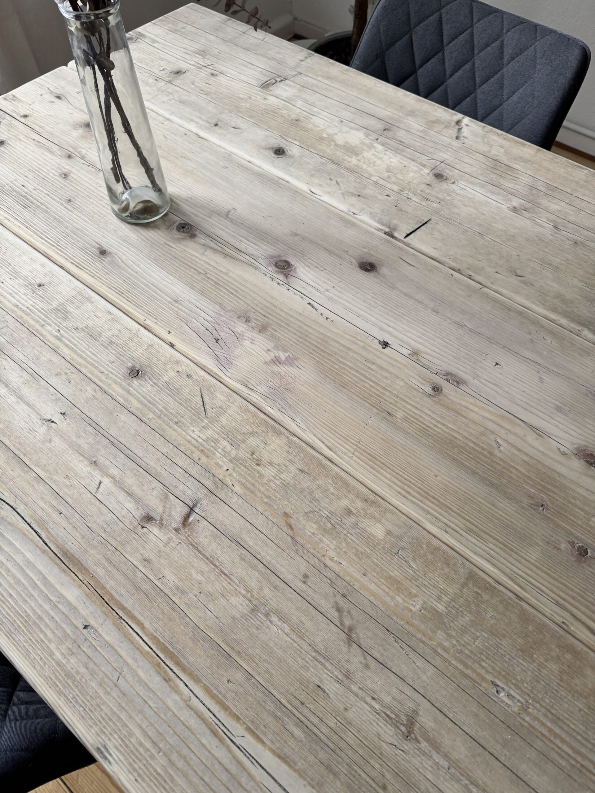Tischplatte *unbehandelt* aus Gerüstbohlen (ohne Gestell) – Bild 3