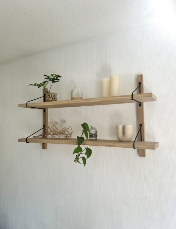 Wandregal Eiche – Bild 2