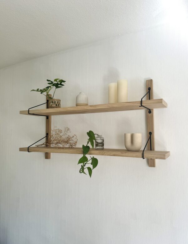 Wandregal Eiche – Bild 2