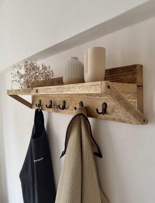 Garderobe Altholz mit Ablage *geölt*