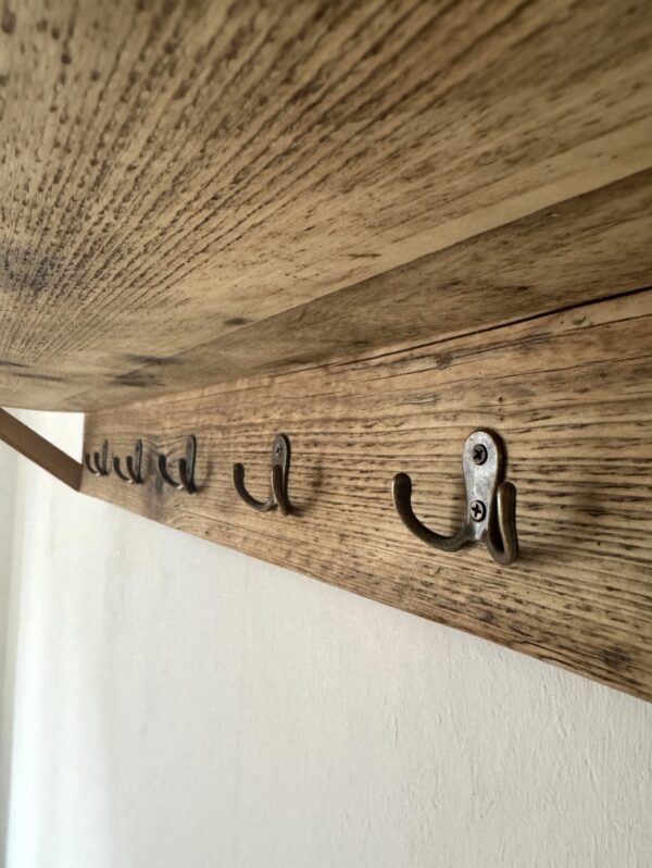 Garderobe Altholz mit Ablage *geölt* – Bild 10