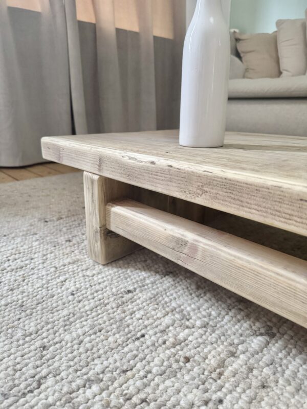 Coffeetable mit Längsleiste *ungeölt* – Bild 3