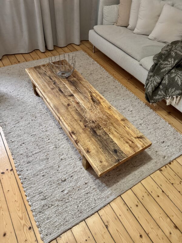 Coffeetable mit Längsleiste *geölt* – Bild 3