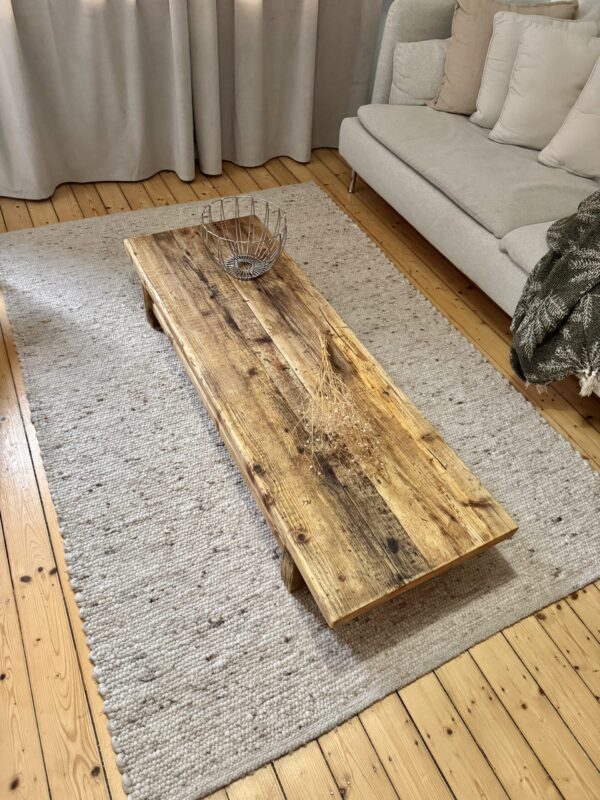 Coffeetable mit Längsleiste *geölt* – Bild 5