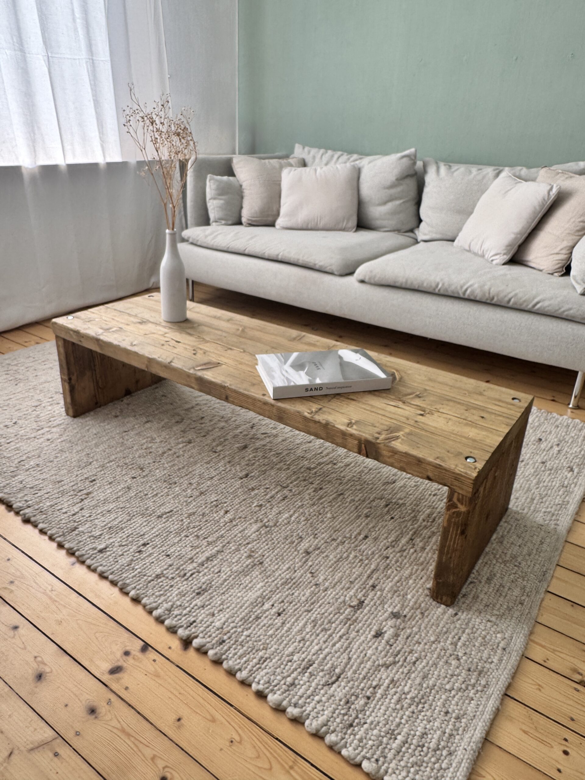 Coffeetable verschraubt | dunkel geölt
