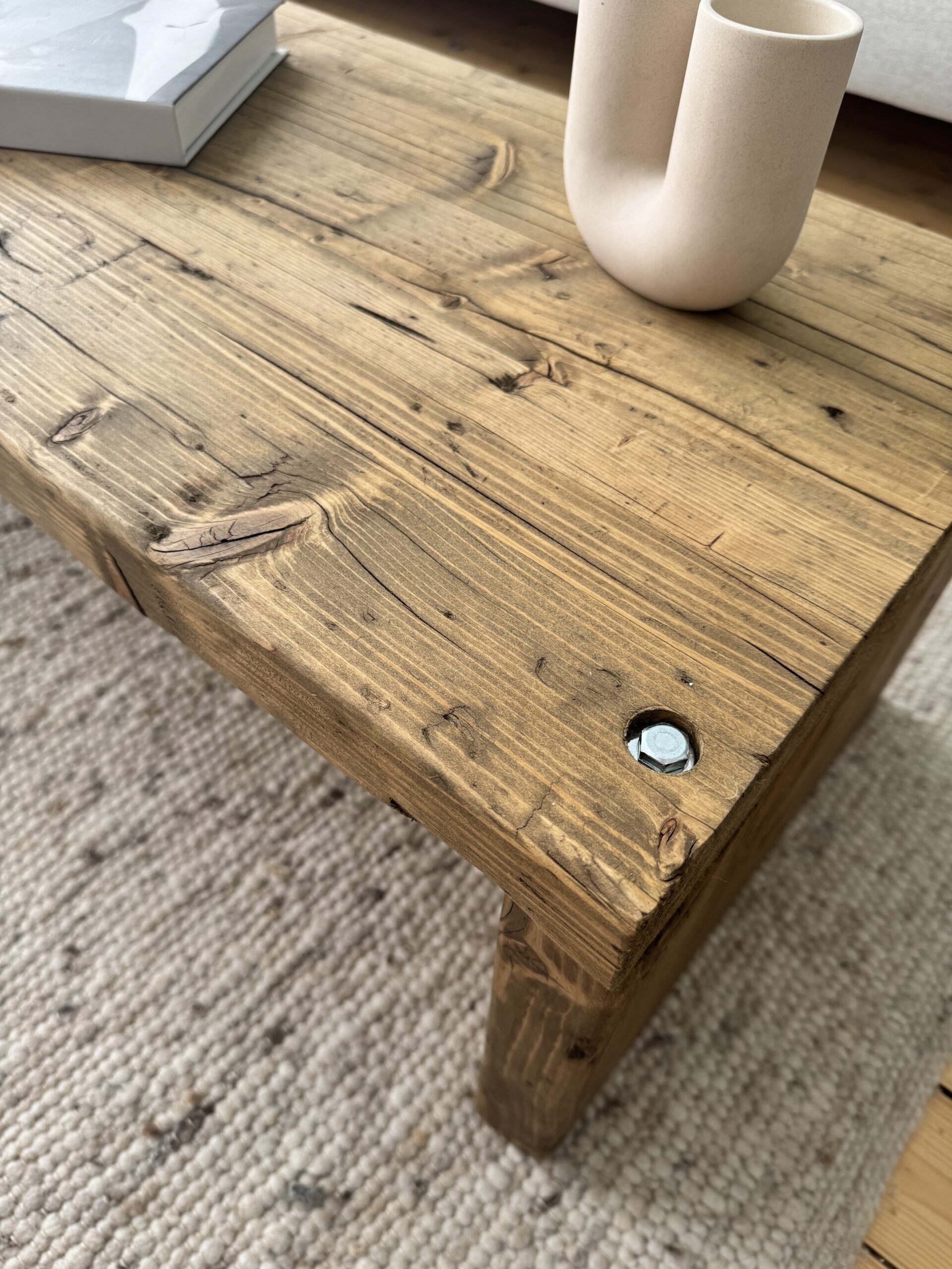 Coffeetable verschraubt | dunkel geölt – Bild 9