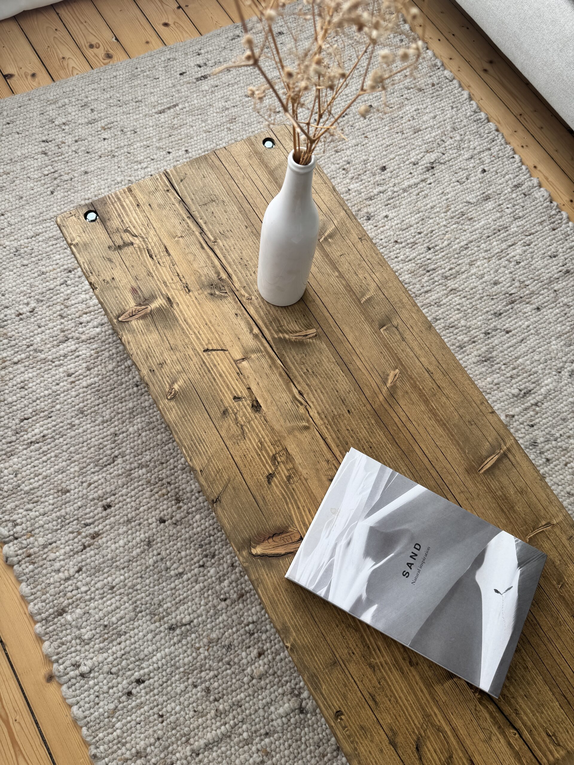 Coffeetable verschraubt | dunkel geölt – Bild 7