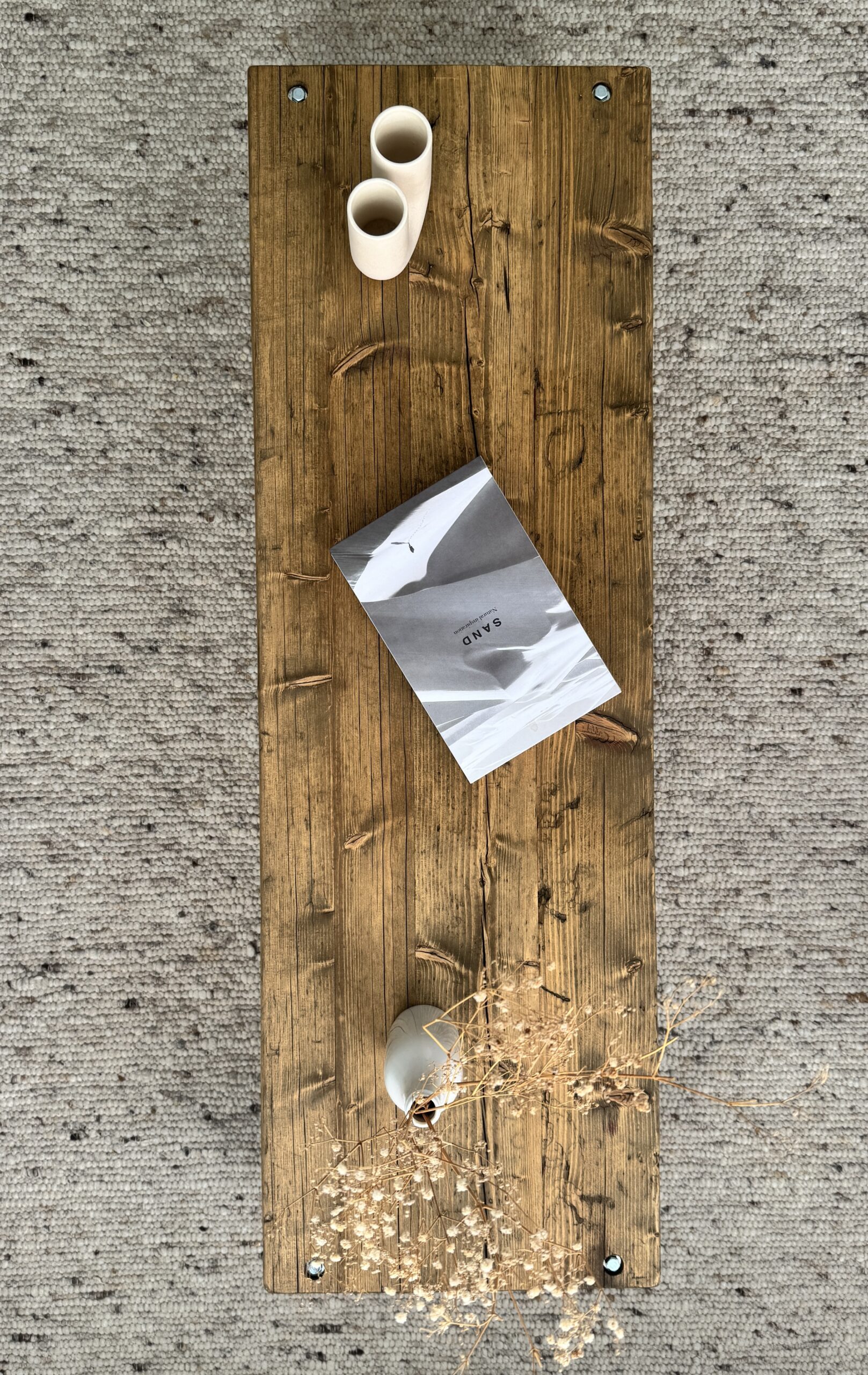 Coffeetable verschraubt | dunkel geölt – Bild 4