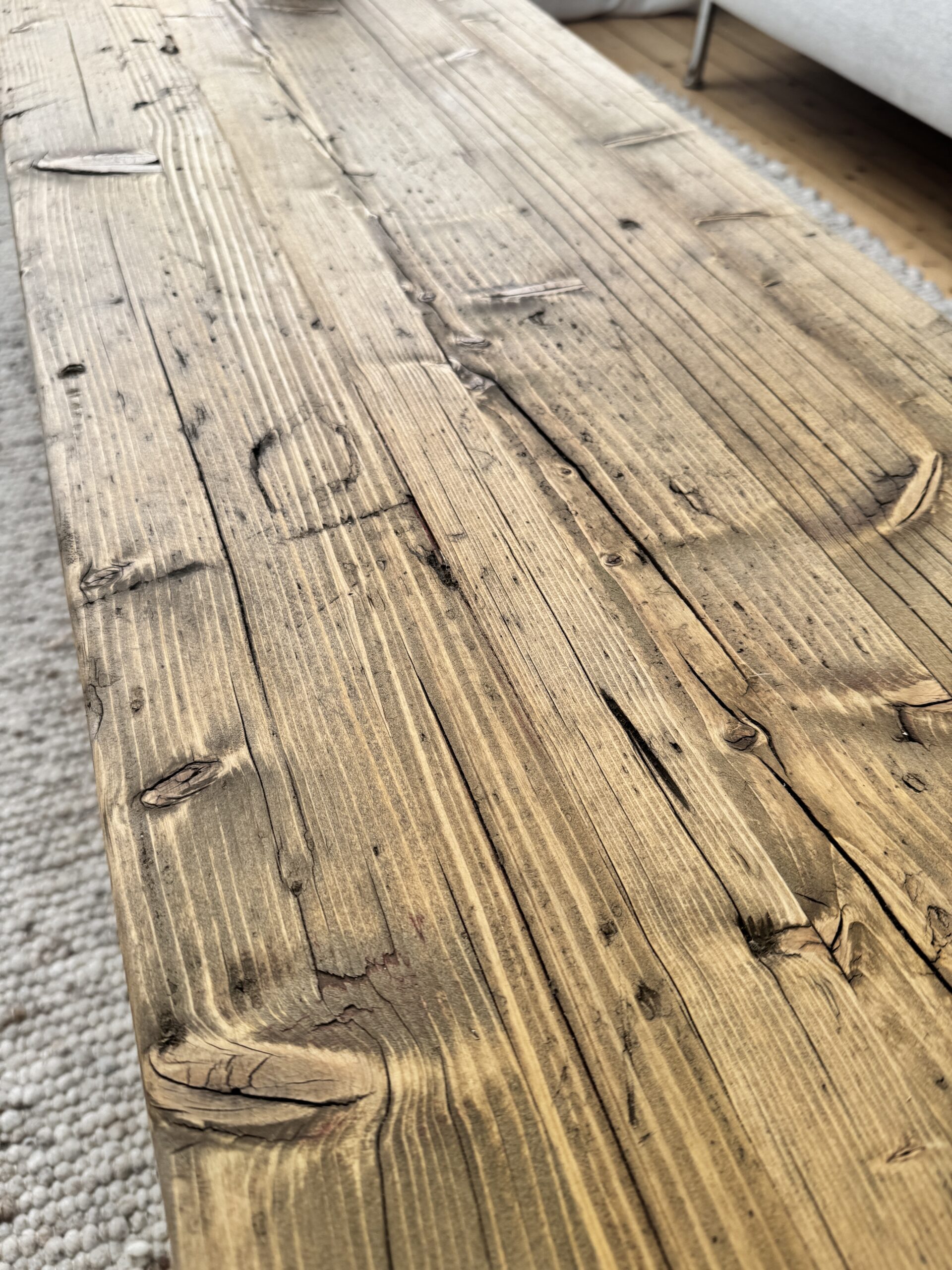 Coffeetable verschraubt | dunkel geölt – Bild 8